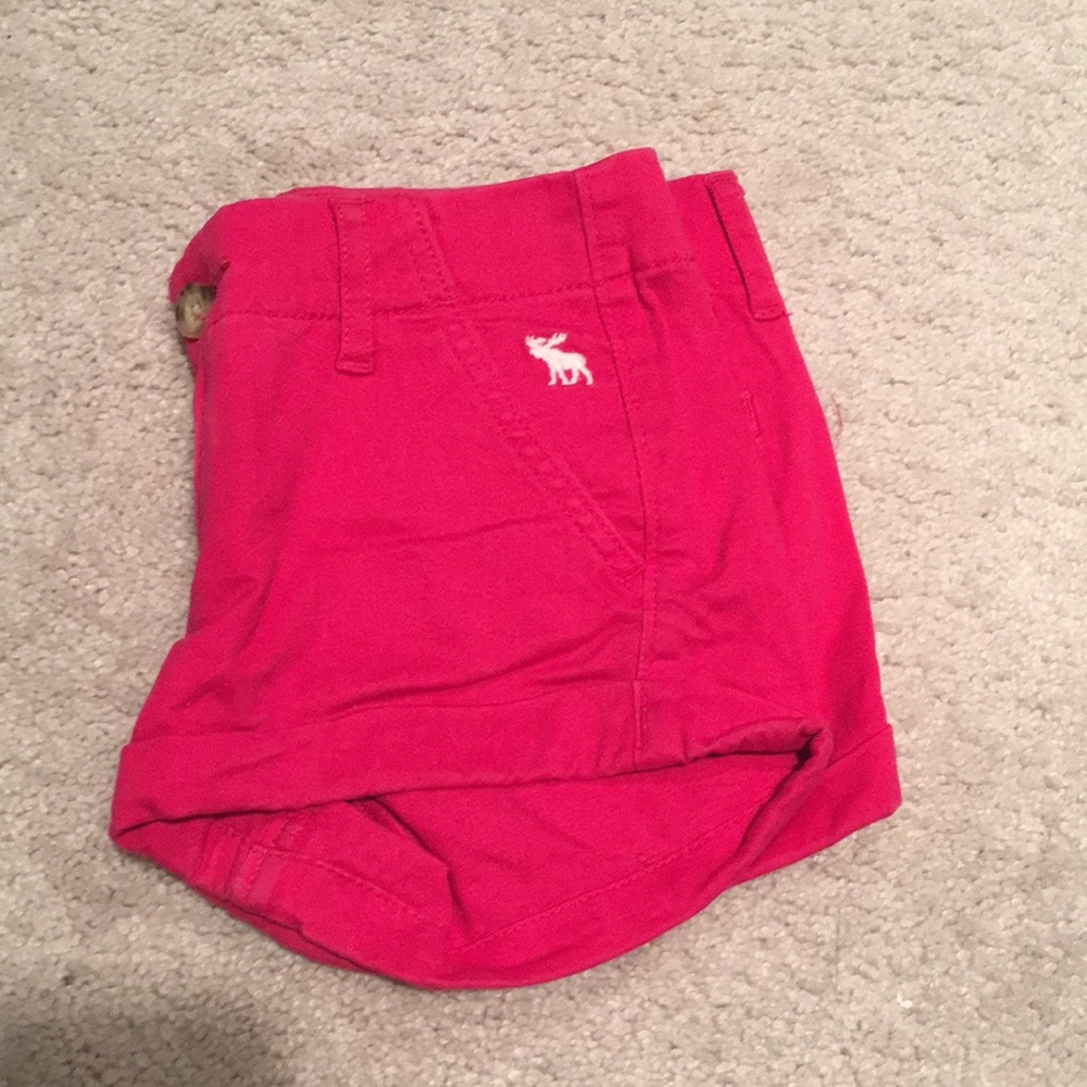 hot pink shorts